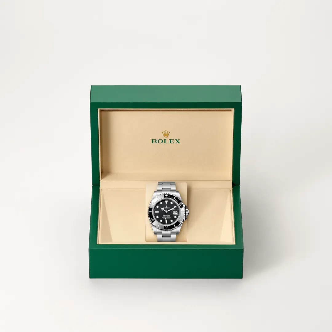 Rolex Submariner aço, M126610LN-0001 | Dryzun Joias